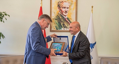 Almanya İzmir Başkonsolosu Schröer Soyer’i ziyaret etti