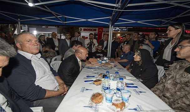 Tunç Soyer şehit ailesine taziyede bulundu