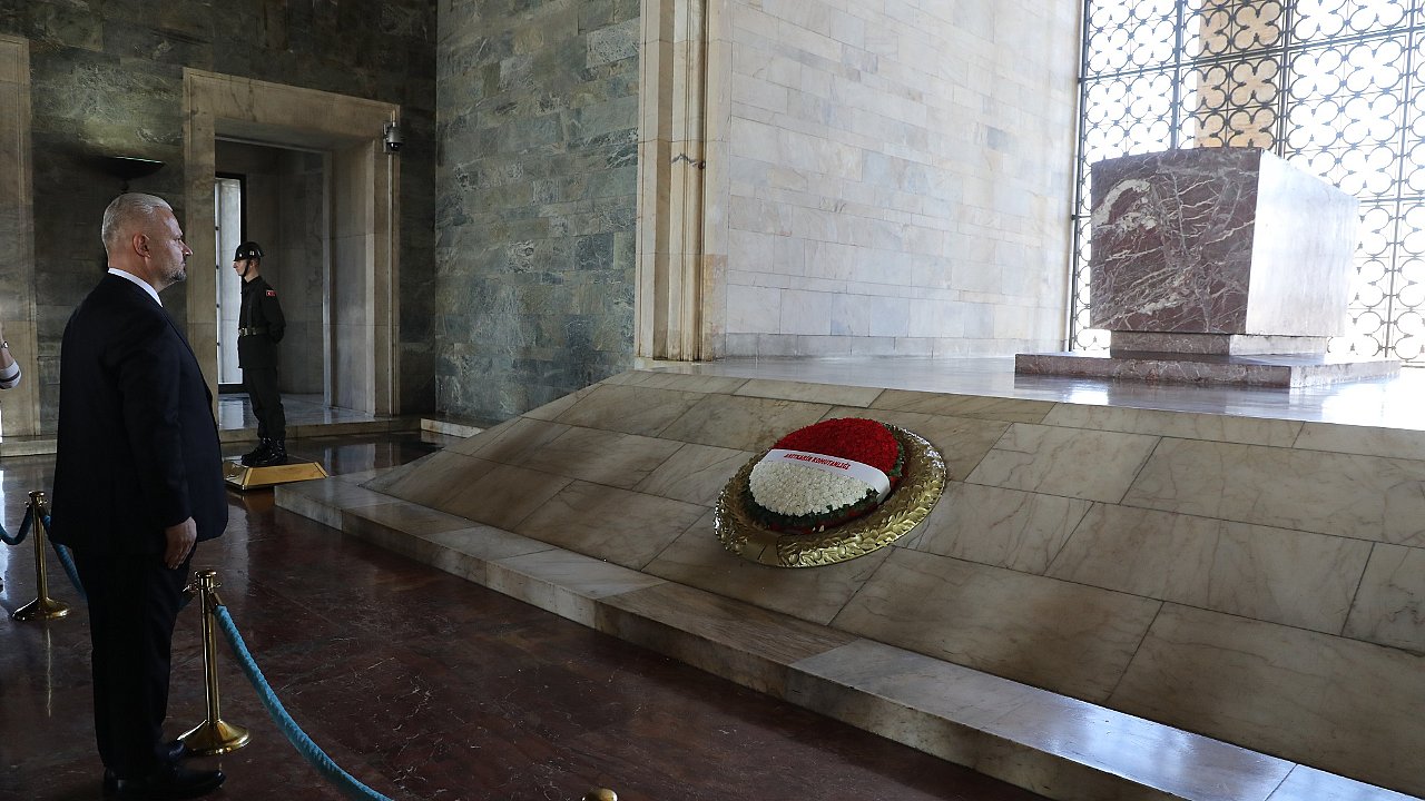 Başkan Pehlivan Ata’nın Huzurunda