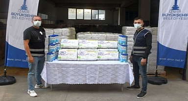 Büyükşehir bez ve mama desteğinde 100 bini aştı