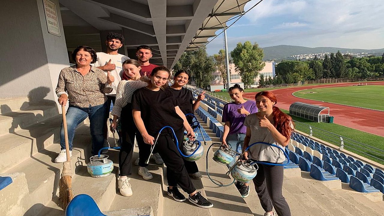 EÜ 20 Mayıs Stadyumu kış dönemine hazır