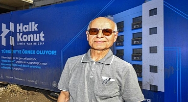İzmir’in Türkiye’ye örnek uygulaması Halk Konut projesi hızla ilerliyor
