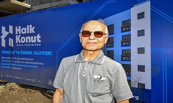 İzmir’in Türkiye’ye örnek uygulaması Halk Konut projesi hızla ilerliyor