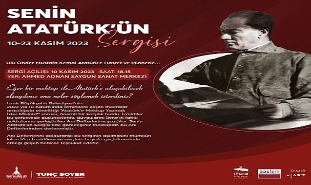 İzmirlilerin Atatürk’e yazdığı mektuplar sergilenecek