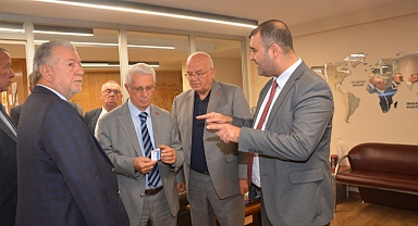 Şoförler Federasyonu İESOB’nin konuğu oldu