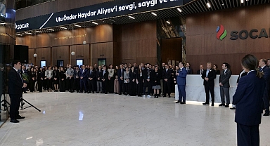 Aliyev, SOCAR Türkiye’de düzenlenen törenlerle anıldı