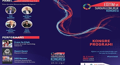 İzmir’de “Eğitim ve Sürdürülebilirlik Kongresi”