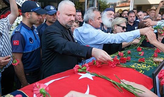 Menemen Belediyesi'nde Tahir Şahin’e son görev