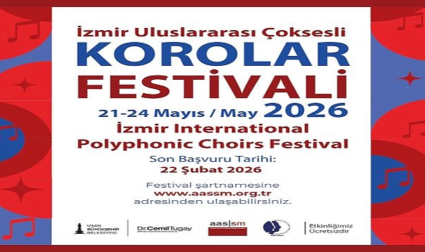 İzmir Uluslararası Çoksesli Korolar Festivali’nde geri sayım