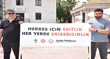 Başkan Pehlivan: Mesele engelleri sevgiyle birlikte aşabilmektir