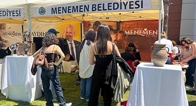 Menemen'de üniversiteliler 8 bin yıllık gelenekle buluştu
