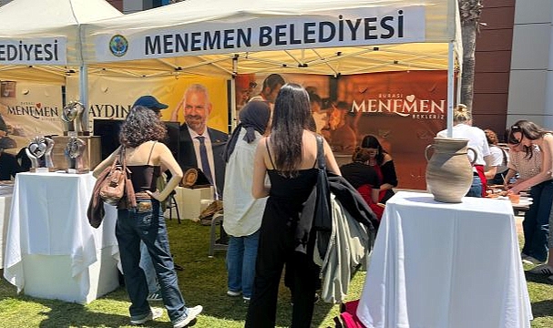 Menemen'de üniversiteliler 8 bin yıllık gelenekle buluştu